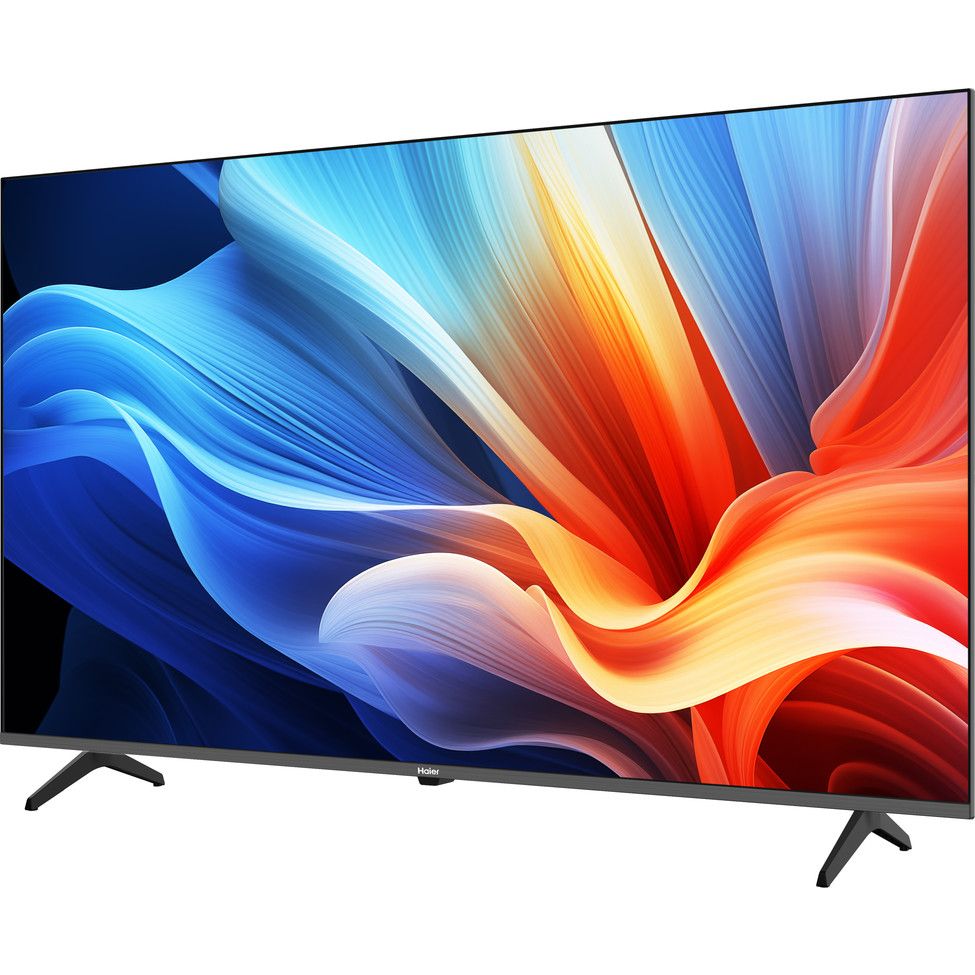 شاشة تلفزيون LED سمارت هاير 55 بوصة بدقة 4K UHD مع ريسيفر داخلي - H55K80EU 