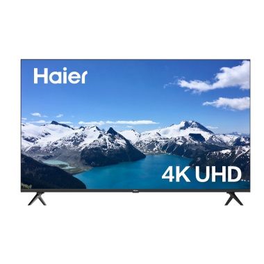 شاشة تلفزيون سمارت LED هاير، 50 بوصة، دقة 4K UHD بريسيفر داخلي - H50K62UG 