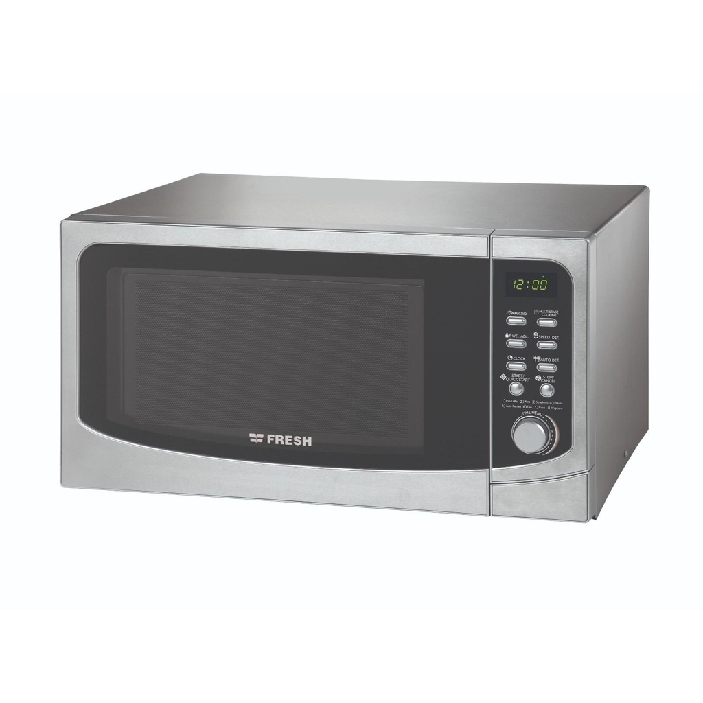 ميكرويف فريش بشواية، 42 لتر، فضي - FMW-42ECG-SG 