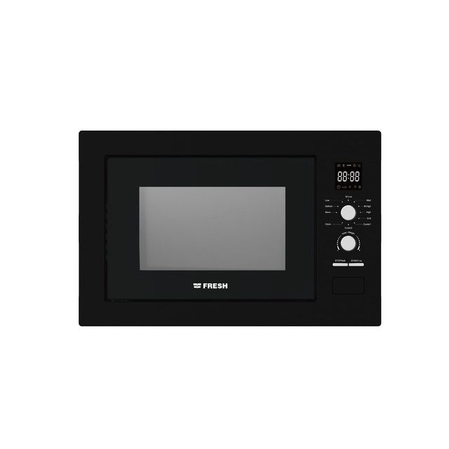 ميكرويف بلت ان فريش بشواية، سعة 25 لتر، اسود - FBMW-25ECG-BW 