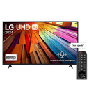 شاشة تلفزيون سمارت ال جي 65 بوصة LED، دقة 4K UHD، بريسيفر داخلي - 65UT80006LB 