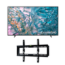 شاشة تلفزيون سامسونج 55 بوصة سمارت LED، بدقة 4K UHD بريسيفر داخلى - UA55DUE800UXEG مع حامل حائط للشاشة تلفزيونات من اي تي اي 