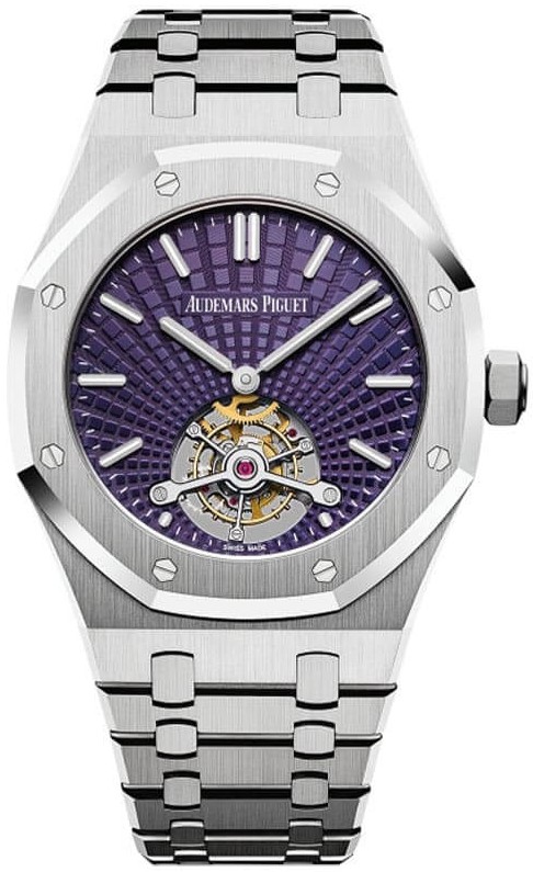 Audemars piguet Audemars Piguet Royal Oak Tourbillon Extra-Thin featuring a distinctive-42