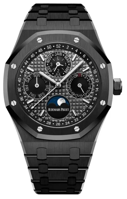 Audemars piguet black ceramic Audemars Piguet Royal Oak Perpetual Calendar watch-104