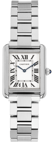 Wcartier Tank Solo Small Stainless Steel Watch W5200013-2