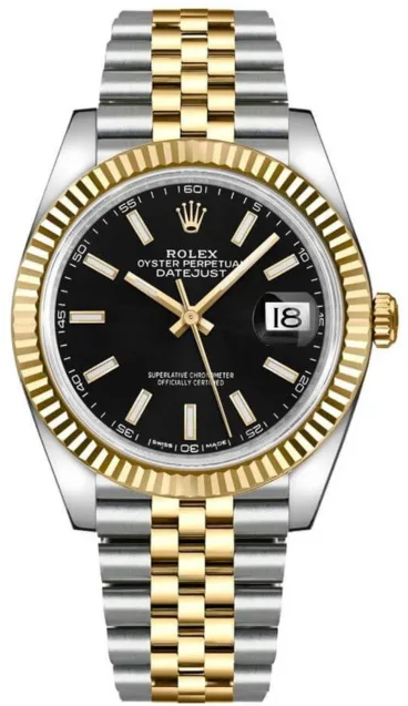 Rolex Rolex Datejust 41 wristwatch with a two-tone yellow gold -17