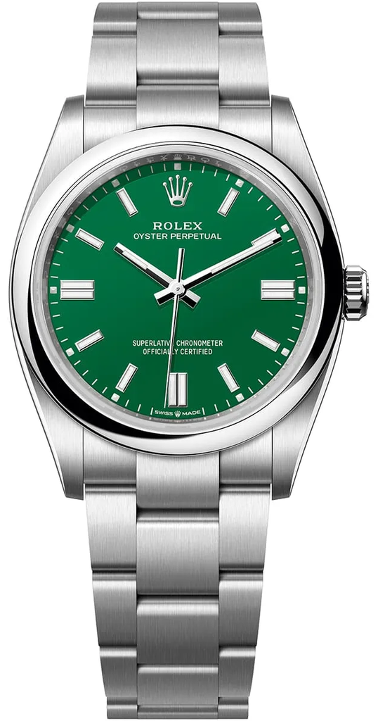 Rolex Oyster Perpetual 36 with a vibrant-30