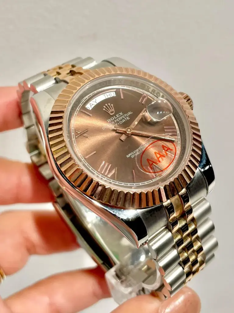 Rolex Datejust 41 with a two-tone steel and 18k Everose gold jubilee bracelet-70