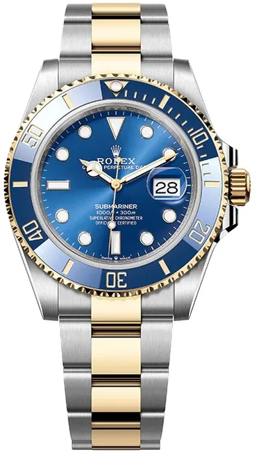 Rolex Submariner Date ref. 126613LB featuring a 41mm case made of Oystersteel and 18k yellow gold-78