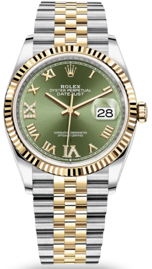 Rolex Datejust 36 model featuring13
