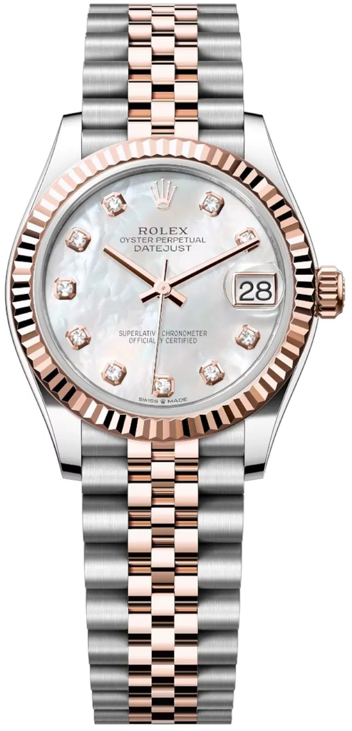 Rolex Lady-Datejust with a two-tone Everose gold -45