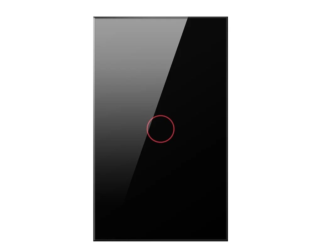 SWITCH 1 GANG-FLAT (Black & White) (Wifi)