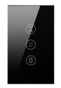 SHUTTER SWITCH SINGLE-FLAT (Black & White) (Wifi)