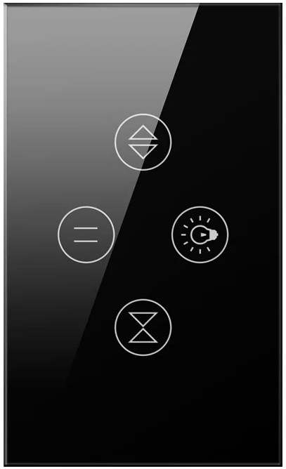 CURTAIN LAMP Flat (Black & White) (Zigbee)