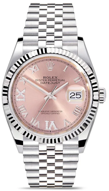 Rolex DateJust Rose Roman Jubilee  -62
