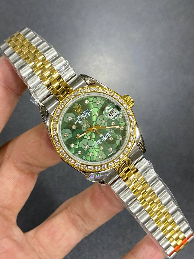 Rolex Datejust featuring a diamond-107