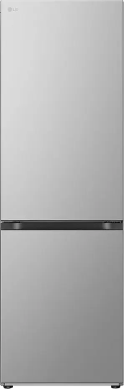 ثلاجه ال جي كومبي، ثلاجة بابين، نوفروست، 344 لتر، انفرتر، سيلفر، GW-B489FMGW