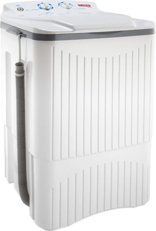 غسالة نصف اتوماتيك فريش جامبو، 10 كجم، حوض واحد، أبيض