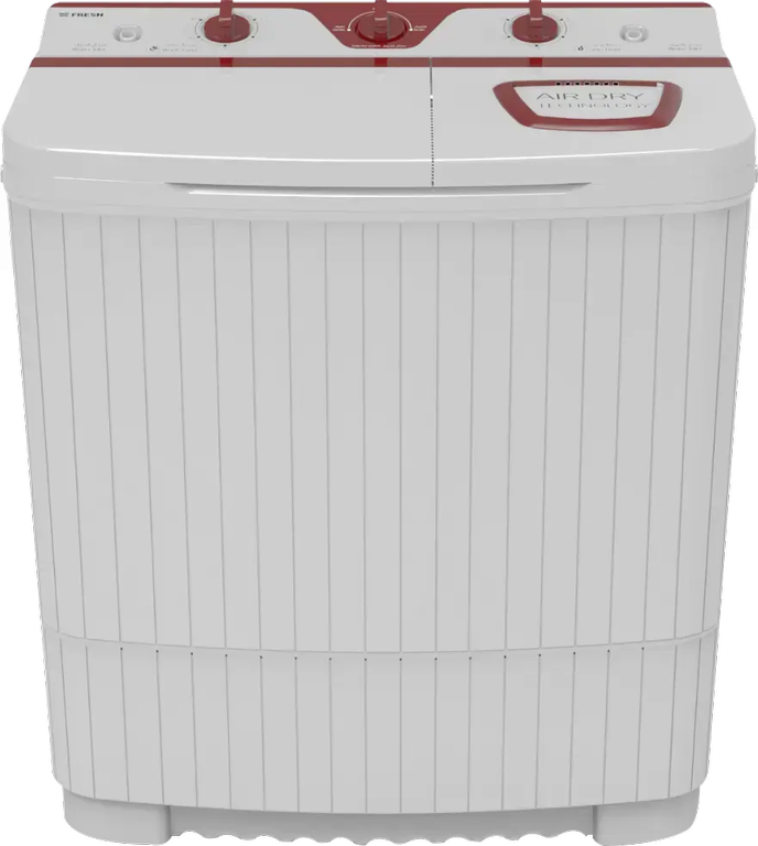 غسالة نصف اتوماتيك فريش مودينا، 5 كيلو،1350 لفة،حوضين ، نبيتى ،FWT500 NC