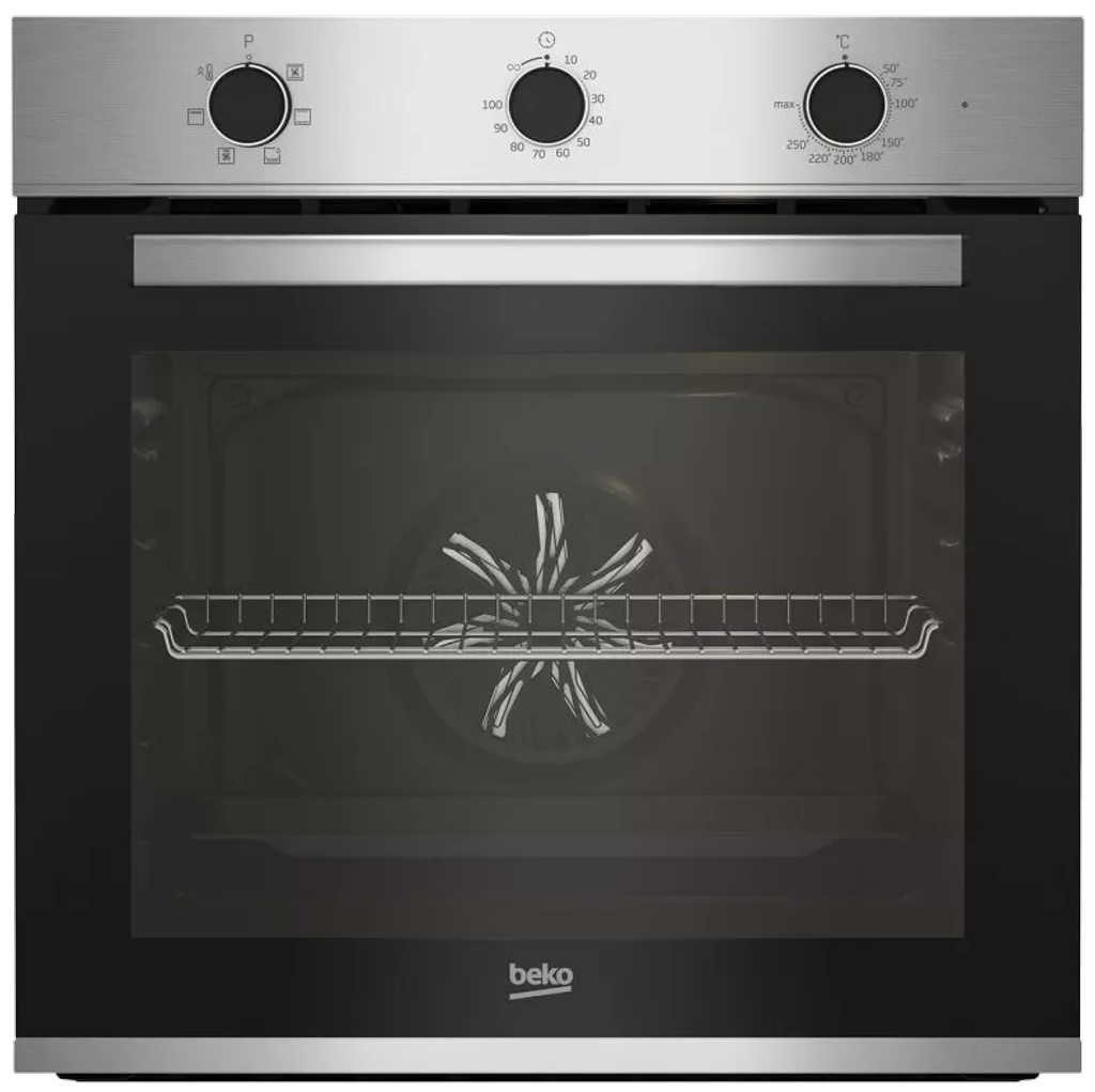 فرن بلت ان بيكو ، 60 سم ، غاز ، 66 لتر ، امان كامل ، اشعال زاتى ، مروحة تبريد و مروحة طهى ، BBIH12100XC