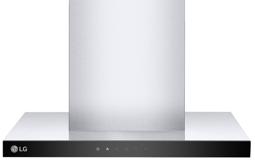 شفاط بلت ان LG حرف تي ، 60 سم ، 4 سرعات ، شاشه ديجيتال زجاج اسود ، ستانلس ستيل ، HC7Z2425S CHINA