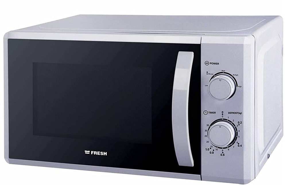 ميكروويف فريش 20 لتر، 700 وات، فضي، FMW-20MC-S