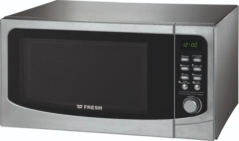 ميكروويف فريش سولو 42 لتر، 1000 وات، ديجيتال، فضي، FMW.42EC-SG