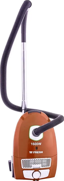 مكنسه فريش فاستر، مكنسه كهربا، 1600 وات، كيس اتربة 3.5 لتر، برتقالى، FB-1600A