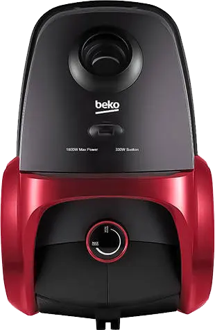 مكنسه بيكو، مكنسه كهربا، 1800 وات، كيس أتربة 4.5 لتر، أسود× أحمر، VCC 54320 WP