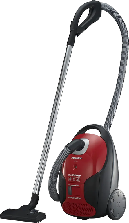 مكنسه باناسونيك، مكنسه كهربا، 1900 واط، أحمر، MC-CJ911