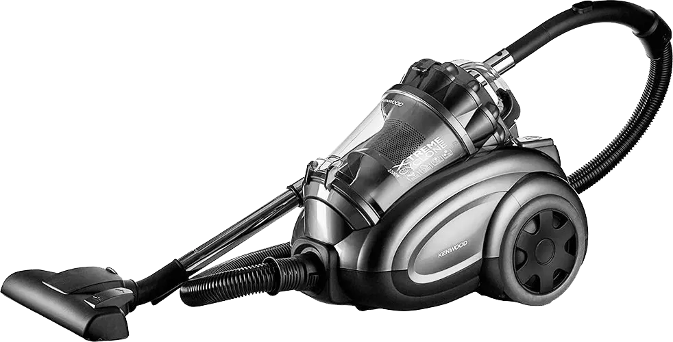 مكنسه كينود، مكنسه كهربا، مكنسه بدون كيس، 2200 وات، خزان 3.5 لتر، أسود، موديل، VBP90.000GB