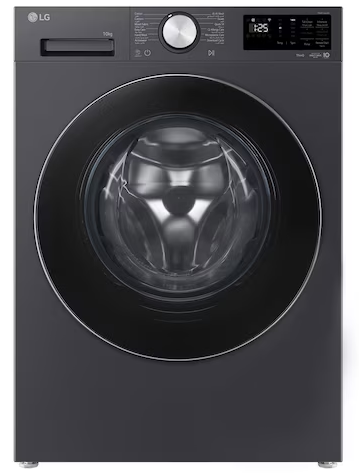 غسالة ال جي فول اوتوماتيك ، 10 كيلو ، 1400 لفه ، واى فاى ، رمادى ، F4X5RYG24
