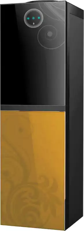 بيرجن مبرد مياه 3 حنفية بالثلاجة 2.5 قدم لون ذهبي و أسود BYB 538 Gold