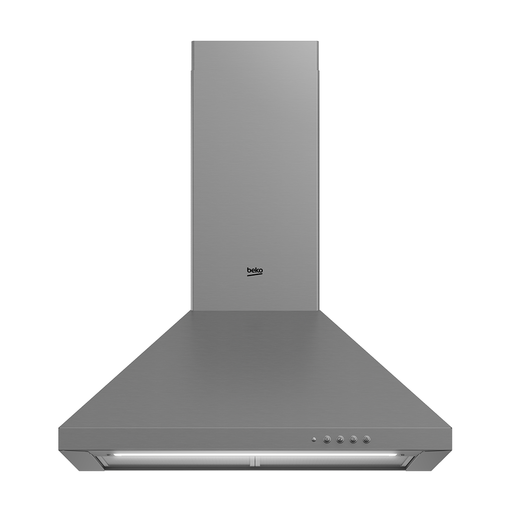 شفاط بيكو بلت ان هرمي ، 60 سم ، 3 سرعات ، سيلفر ، CWB6441XN
