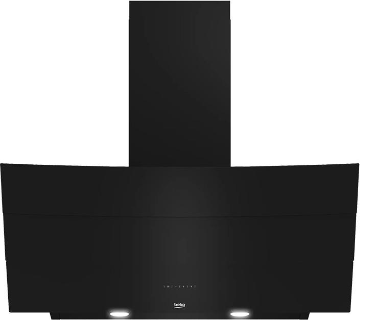 شفاط بيكو بلت ان هرمي ديكوريتف مائل ،90 سم، 3 سرعات ،زجاج أسود ، BHCA96641BFBHSE
