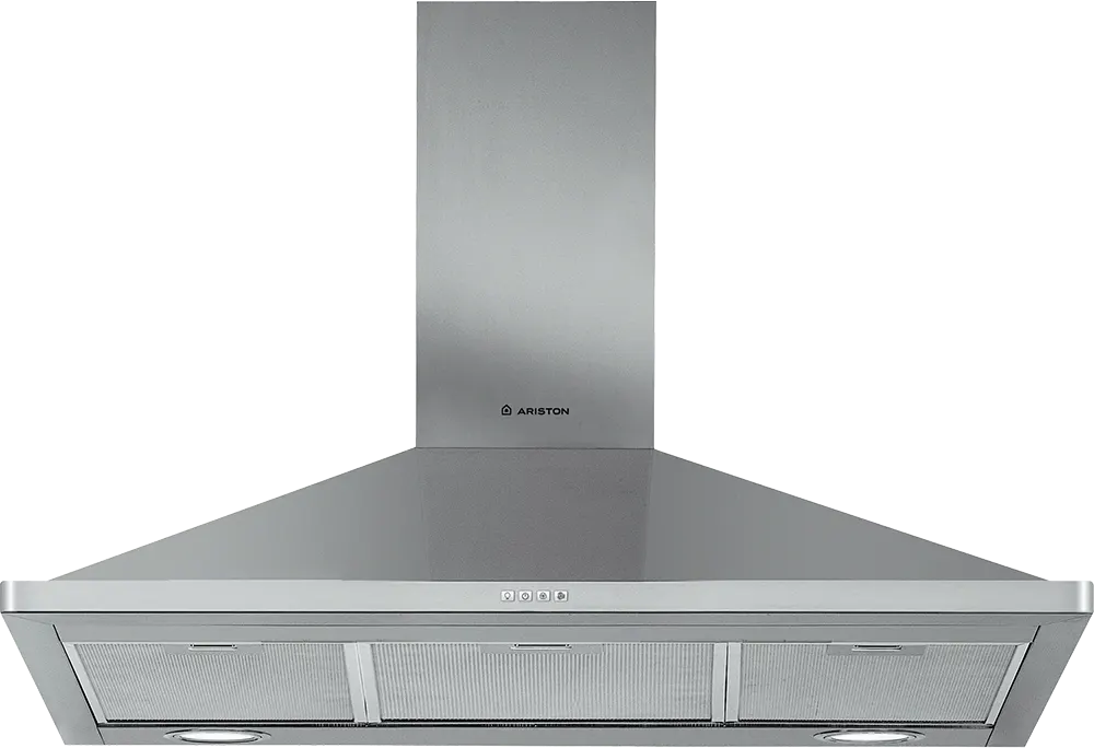 شفاط بلت ان اريستون هرمي ،90 سم، 3 سرعات ، ستانلس ستيل، فضي، AHPN 9.7F LM X
