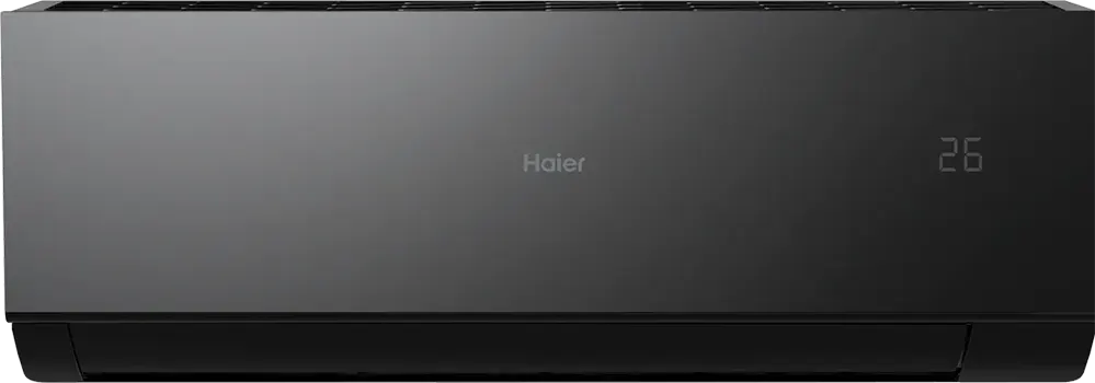 تكييف هواء سبليت هاير سمارت الترا انفرتر، 3 حصان، بارد و ساخن، تقنية UVC Pro، اسود، HSU24KHQIF
