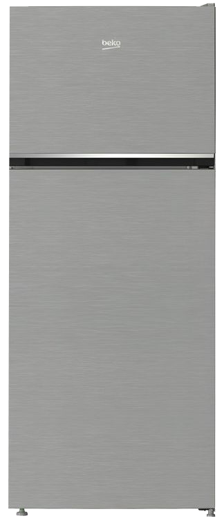 ثلاجة بيكو نوفروست، 390 لتر، 2 باب، فلتر كربوني، باب قابل للتعديل، سيلفر، RDNE420KD