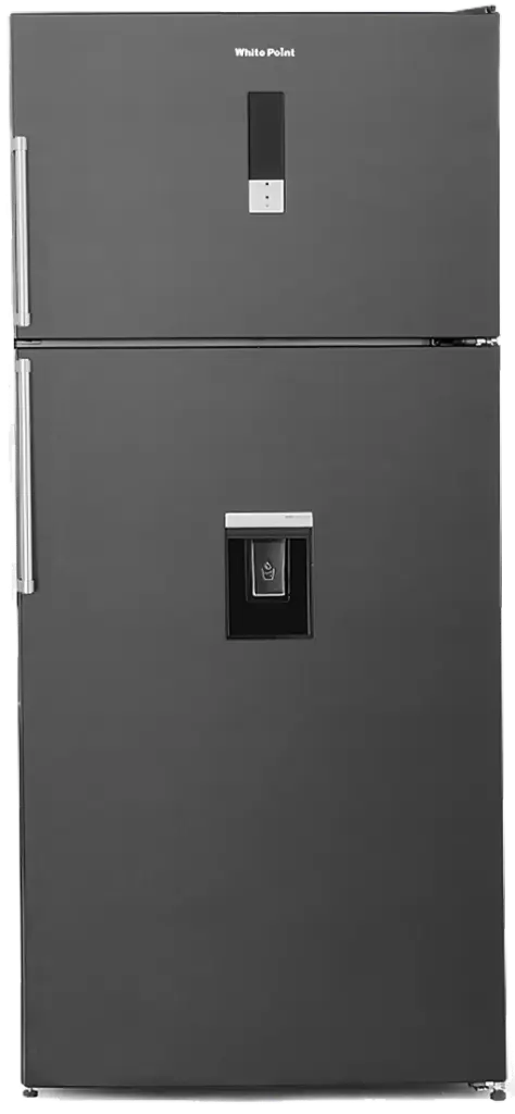 ثلاجه وايت بوينت نوفرست، 582 لتر، 2 باب، شاشة ديجتال، حنفيه مياة، أسود، WPR643DWDVB
