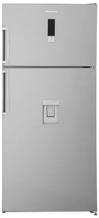 ثلاجه وايت بوينت نوفرست، شاشة ديجيتال، حنفية، استانلس ستيل، سيلفر، WPR643DWDVX
