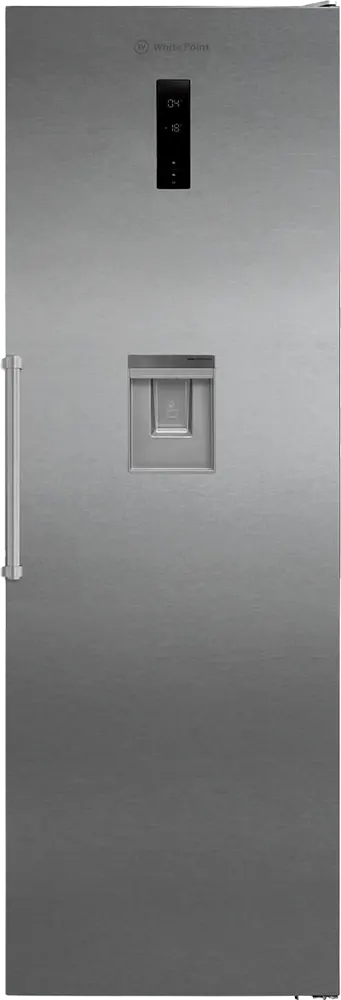 ثلاجه وايت بوينت نوفروست باب واحد، 380 لتر، شاشة ديجيتال، حنفية مياه، استانليس، WPR375DWDVX

