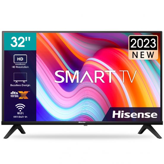 شاشه هايسينس سمارت ، 32 بوصه ، بدقة UHD ، من النوع LED ، موديل 32A4K
