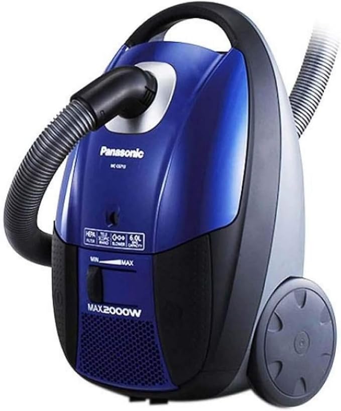 مكنسة كهربائية باناسونيك ماليزي، 2000 وات، 6 لتر، أحمر،VC19604B 