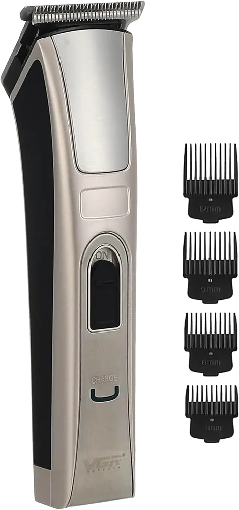 ماكينة حلاقة كهربائية للرجال في جي ار، رمادي، VGR V-211
