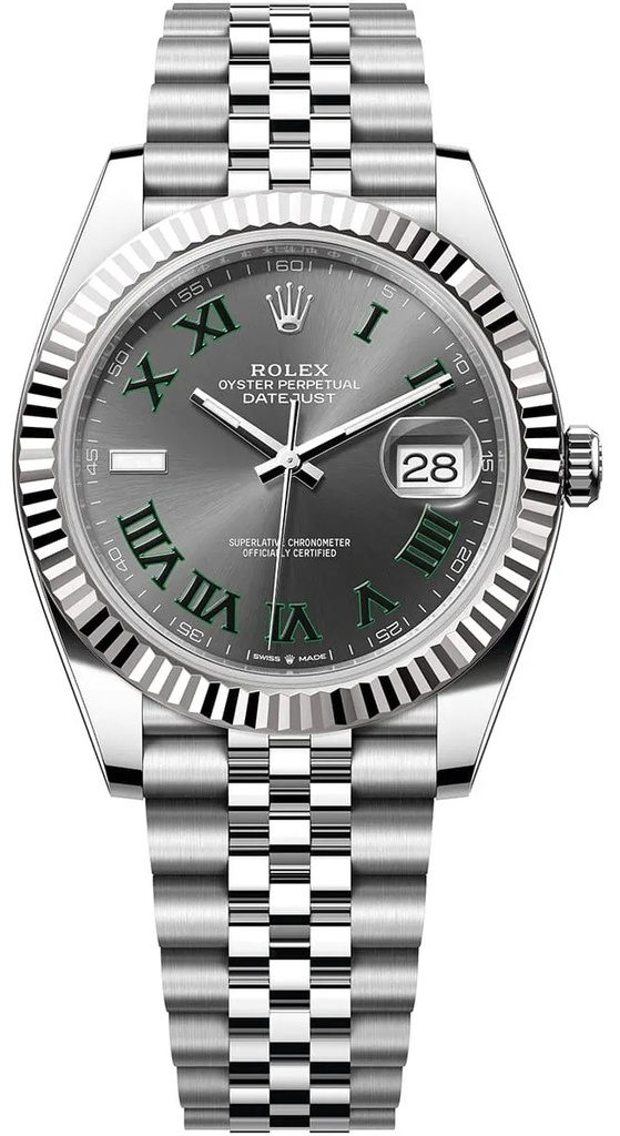 ROLEX Datejust SUPER CLONE WITH SWIZZ MACHINE -12