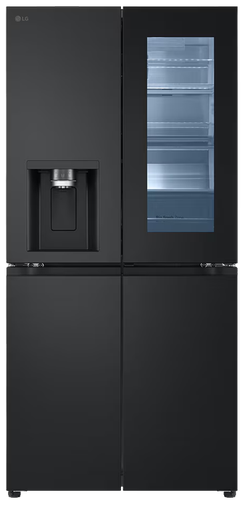 [ثلاجه ال جي انستا فيو نوفروست، 508 لتر، 4 باب، تكنولوجيا الأنفرتر، ديسبينسر، صانع الثلج، اسود، GC-X22FFQAB] ثلاجه ال جي انستا فيو نوفروست، 508 لتر، 4 باب، تكنولوجيا الأنفرتر، ديسبينسر، صانع الثلج، اسود، GC-X22FFQAB