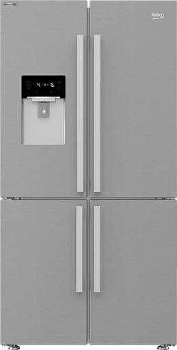 [ثلاجة بيكو، نوفروست، 565 لتر، انفرتر، 4 باب، شاشة ديجيتال، حنفية مياه، فضي، GNE134626ZXH] ثلاجة بيكو، نوفروست، 565 لتر، انفرتر، 4 باب، شاشة ديجيتال، حنفية مياه، فضي، GNE134626ZXH