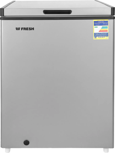 [ديب فريزر فريش اكسترا ماجيك ديفروست، ديب فريزر افقي، سعة 145 لتر، سيلفر، FDF - 190] ديب فريزر فريش اكسترا ماجيك ديفروست، ديب فريزر افقي، سعة 145 لتر، سيلفر، FDF - 190