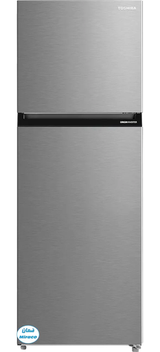[ثلاجة توشيبا، ثلاجة بابين، نوفروست، 338 لتر، انفرتر، فلتر بيور بايو، لون سيلفر، GR-RT468WE-PMN(57) ( ضمان ميراكو )] ثلاجة توشيبا، ثلاجة بابين، نوفروست، 338 لتر، انفرتر، فلتر بيور بايو، لون سيلفر، GR-RT468WE-PMN(57) ( ضمان ميراكو )