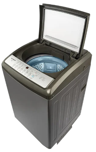 [غسالة فريش فوق اتوماتيك تحميل علوي ، 12 كيلو ، شاشة ليد ، مضخة ، سيلفر بانوراما ، FTM-P12S & 18259] غسالة فريش فوق اتوماتيك تحميل علوي ، 12 كيلو ، شاشة ليد ، مضخة ، سيلفر بانوراما ، FTM-P12S & 18259